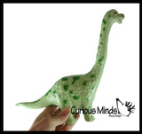 LAST CHANCE - LIMITED STOCK - SALE - Large Soft Feel Dinosaur Figurine Toy - Bath Toy -  No Sharp Edges - Parasaurolophus/T Rex/Triceratops/Stegosaurus/Dimetrodon/Brachiosaurus