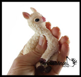 Llama Alpaca Stretchy and Squeezy Toy - Crunchy Bead Filled - Fidget Stress Ball