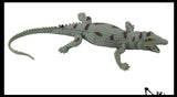 Alligator Stretchy and Squeezy Toy - Crunchy Bead Filled - Fidget Stress Ball - Gator Crocodile