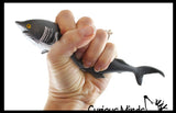 Shark Stretchy and Squeezy Toy - Crunchy Bead Filled - Fidget Stress Ball