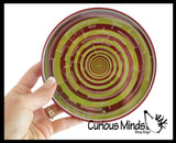Large Tin BB Ball Maze Games Optical Illusion -  Pill Maze Toys - Party Favors - Travel Toy - Ball Maze - Skill Balance