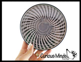 Large Tin BB Ball Maze Games Optical Illusion -  Pill Maze Toys - Party Favors - Travel Toy - Ball Maze - Skill Balance
