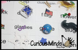 LAST CHANCE - LIMITED STOCK - SALE Montessori Alphabet Objects - BLENDS Word Mini Objects with Word Cards
