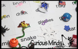 LAST CHANCE - LIMITED STOCK - SALE Montessori Alphabet Objects - BLENDS Word Mini Objects with Word Cards