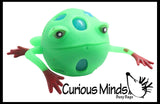Squishy Frog Fidget Toy - Mesh Blob Stress Ball