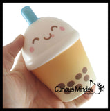 Bubble Tea Drink Slow Rise Squishy Toys - Memory Foam Party Favors, Prizes, OT