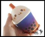 Bubble Tea Drink Slow Rise Squishy Toys - Memory Foam Party Favors, Prizes, OT