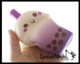 Bubble Tea Drink Slow Rise Squishy Toys - Memory Foam Party Favors, Prizes, OT