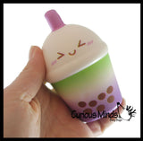 Bubble Tea Drink Slow Rise Squishy Toys - Memory Foam Party Favors, Prizes, OT