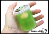 LAST CHANCE - LIMITED STOCK  - Gross Body Parts in Green Slime - Putty / Slime