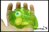 LAST CHANCE - LIMITED STOCK  - Gross Body Parts in Green Slime - Putty / Slime