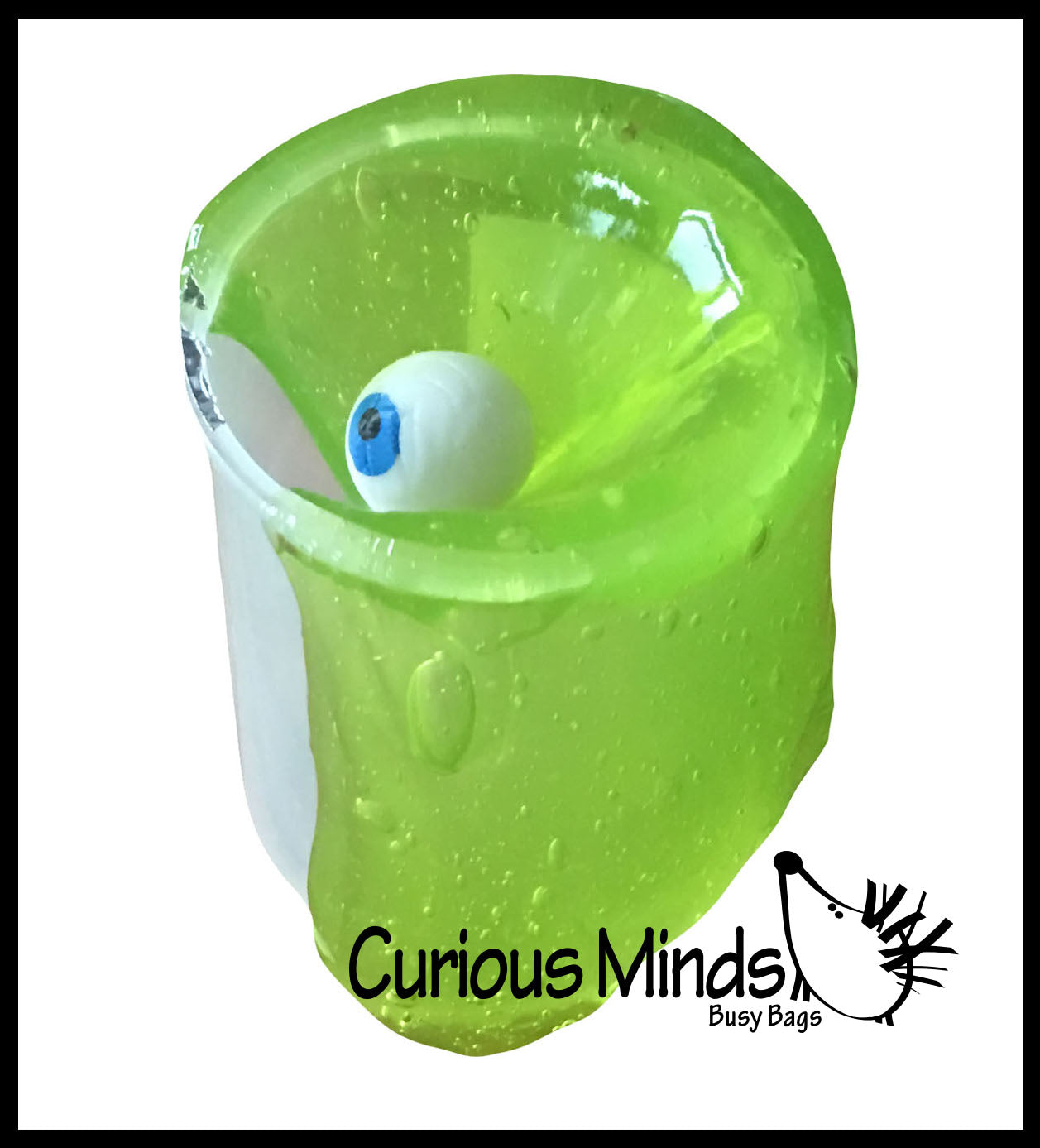 LAST CHANCE - LIMITED STOCK  - Gross Body Parts in Green Slime - Putty / Slime