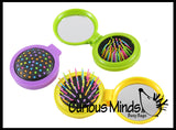 LAST CHANCE - LIMITED STOCK - SALE  - Beads on Brush Pegs - Compact Fine Motor Learning Toy