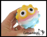 LAST CHANCE - LIMITED STOCK - Bubble Ball With Pop Out Eyes -  Bubble Poppers on Ball Squeeze to Pop - Silicone Push Poke Bubble Wrap Fidget Toy - Press Bubbles to Pop - Bubble Popper Sensory Stress Toy