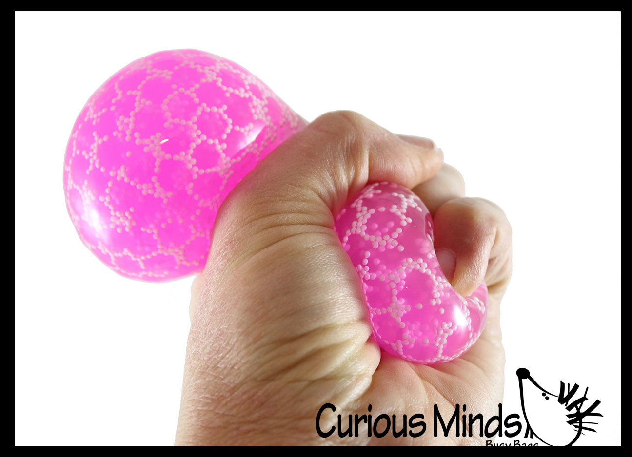 NeeDoh Bubble Glob Soft Gel Filled Stretch Ball - Ultra Squishy and Moldable Relaxing Sensory Fidget Stress Toy Nee Doh