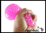 NeeDoh Bubble Glob Soft Gel Filled Stretch Ball - Ultra Squishy and Moldable Relaxing Sensory Fidget Stress Toy Nee Doh