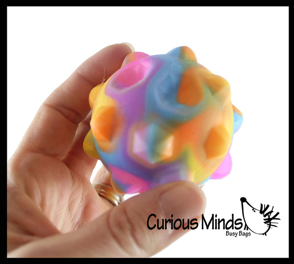 BULK WHOLESALE SALE Bubble Pop Ball Bubble Poppers on Ball Squ Curious Minds Busy Bags