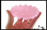LAST CHANCE - LIMITED STOCK - SALE  - Bubble Disc Pop Ball -  Bubble Poppers on Ball Squeeze to Pop - Silicone Push Poke Bubble Wrap Fidget Toy - Press Bubbles to Pop - Bubble Popper Sensory Stress Toy