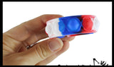 BULK - WHOLESALE -  SALE - Bubble Pop Bracelets - Adjustable Tie Dye Silicone Push Poke Bubble Wrap Fidget Toy - Press Bubbles to Pop the Bubbles Down - Bubble Popper Sensory Stress Toy Jewelry
