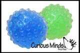 Bumpy Gel Filled Squeeze Stress Ball  -  Sensory, Fidget Toy