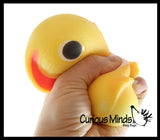Large Bunny Rabbit Soft Fluff Doh - Filled Squeeze Stress Balls  -  Sensory, Stress, Fidget Toy Super Soft Easter