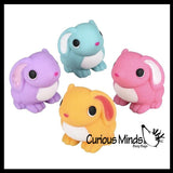 Large Bunny Rabbit Soft Fluff Doh - Filled Squeeze Stress Balls  -  Sensory, Stress, Fidget Toy Super Soft Easter