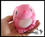 Large Bunny Rabbit Soft Fluff Doh - Filled Squeeze Stress Balls  -  Sensory, Stress, Fidget Toy Super Soft Easter