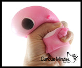 Large Bunny Rabbit Soft Fluff Doh - Filled Squeeze Stress Balls  -  Sensory, Stress, Fidget Toy Super Soft Easter