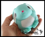 Large Bunny Rabbit Soft Fluff Doh - Filled Squeeze Stress Balls  -  Sensory, Stress, Fidget Toy Super Soft Easter
