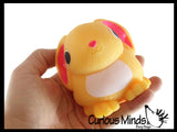 Large Bunny Rabbit Soft Fluff Doh - Filled Squeeze Stress Balls  -  Sensory, Stress, Fidget Toy Super Soft Easter