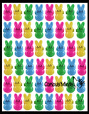 Bunny Rabbit Rings - Cute Jewelry Easter Themed Small Toys - Easter Egg Filler Set - Small Toy Prize Assortment Egg Hunt