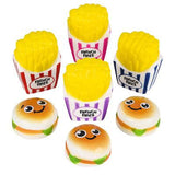 LAST CHANCE - LIMITED STOCK - CLEARANCE / SALE - Burger and Fries Squishy Slow Rise -  Sensory, Stress, Fidget Toy