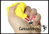 LAST CHANCE - LIMITED STOCK - CLEARANCE / SALE - Burger and Fries Squishy Slow Rise -  Sensory, Stress, Fidget Toy