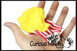 LAST CHANCE - LIMITED STOCK - CLEARANCE / SALE - Burger and Fries Squishy Slow Rise -  Sensory, Stress, Fidget Toy