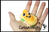LAST CHANCE - LIMITED STOCK - CLEARANCE / SALE - Burger and Fries Squishy Slow Rise -  Sensory, Stress, Fidget Toy
