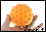 BULK - WHOLESALE -  SALE - Burger Bubble Pop Ball -  Hamburger Junk Food Bubble Poppers on Ball Squeeze to Pop - Silicone Push Poke Bubble Wrap Fidget Toy - Press Bubbles to Pop - Bubble Popper Sensory Stress Toy