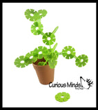 LAST CHANCE - LIMITED STOCK - SALE  - Succulant Sculpture Cactus Connecting Shapes Building Set - Desk Toy