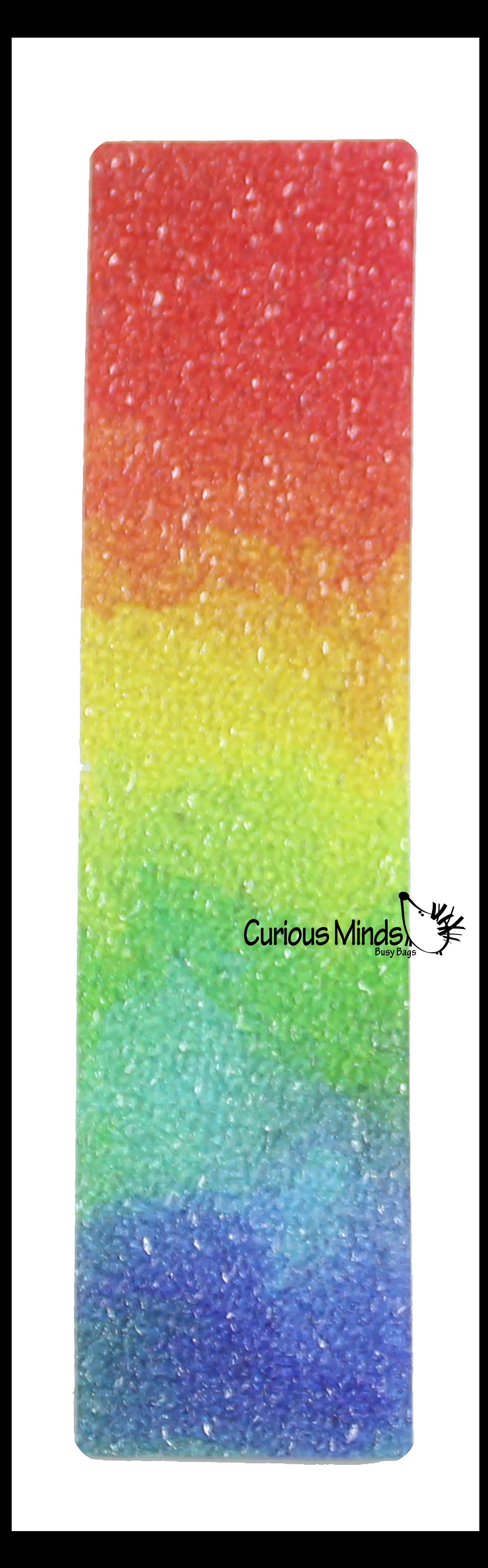 Textured Stickers - Calming Fidget Breathing Relaxing  - Rub Calm Sensory Toy