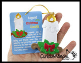 Christmas Ornaments for Tree - Several Styles of Legends of the.....Mouse, Tree, Candle, Holly, Penguin, Bell, Pineapple, White Elephant, Rooster, Pickle.  Christmas Holiday Decorations