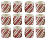 Candy Cane Mini Magic Spring Toy - Fun Silly Coil Party Favor Toy - Christmas Winter