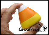 Halloween Stress Ball Set - Pumpkin, Jack-o-Lantern, Candy Corn Party Favor , Small Novelty Toy Prize Assortment Gifts