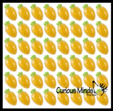 Carrot Water Bead Filled Squeeze Stress Balls  -  Sensory, Stress, Fidget Toy - Vegetable Easter