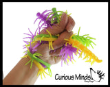 Stretchy Centipede Bug Caterpillar Animal Puffer Stretchy Noodle Toys - Fun Long Stretch Toys - Soft & Flexible - Fidget Sensory Toy - Stretchy Noodle String