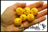 Cute Chick Bouncy Balls - Easter Egg Filler Prize