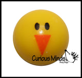 Cute Chick Bouncy Balls - Easter Egg Filler Prize