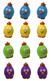 Set of 60 Chick Theme Easter Egg Filler Set - Small Toy Prize Assortment Egg Hunt Chicken Lover (5 DOZEN)