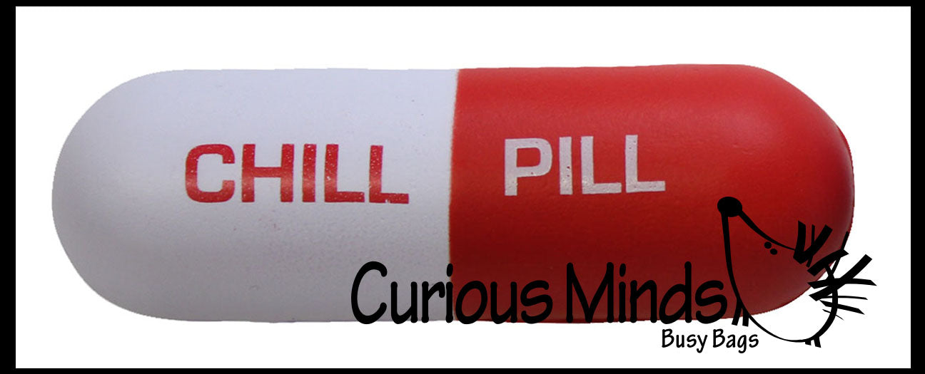 Chill Pill Stress Ball -  Sensory, Stress, Fidget Toy - Doctor Pharmacist