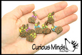 LAST CHANCE - LIMITED STOCK  - Cute Tiny Chocolate Bunny Erasers - Easter Egg Filler Prize