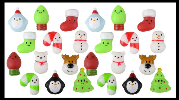 もにまるず Christmas ケーキうさぎ monimoni Animals Christmas Winter Mochi Squishy Animals - Kawaii - Cute