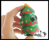 Sparkle Eye Winter Animal Themed Slow Rise Squishy Toys - Memory Foam Squish Stress Ball - Winter Christmas